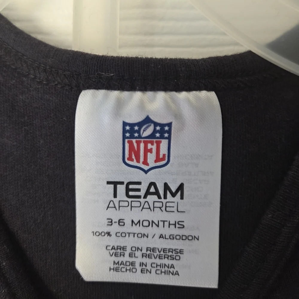 NFL Jacksonville Jaguars Baby Bodysuits 2pc 0-18 Months NWT Cotton Football